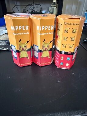 Hippers Pokemon Series Blind Box Set - Orange/Red